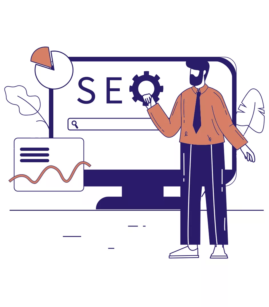 Illustration zur SEO Optimierung für Busuttil und Company